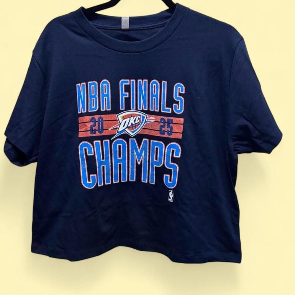OKC Thunder 2025 NBA Finals Champions graphic tee